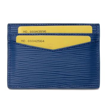 Blue EPI Mönster gratis anpassning Slim Card Holder