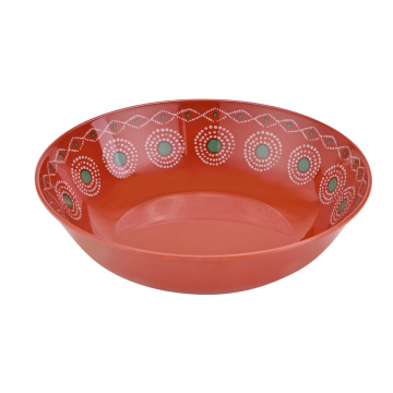 8.5 Inch Melamine Shallow Bowl Set of 6