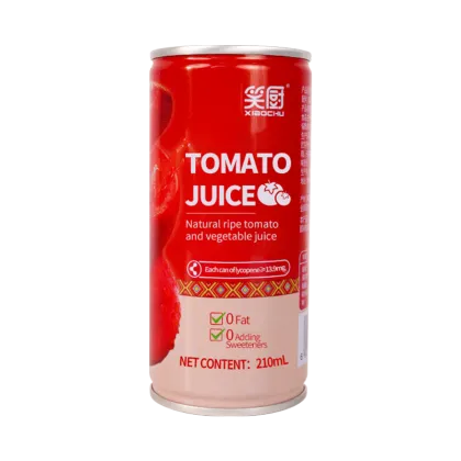 100% Tomato Juice Concentrate - Rich in Lycopene, 210ml x 12 Cans