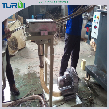 plastic recycle plastic granulating machine with water cooling strand
