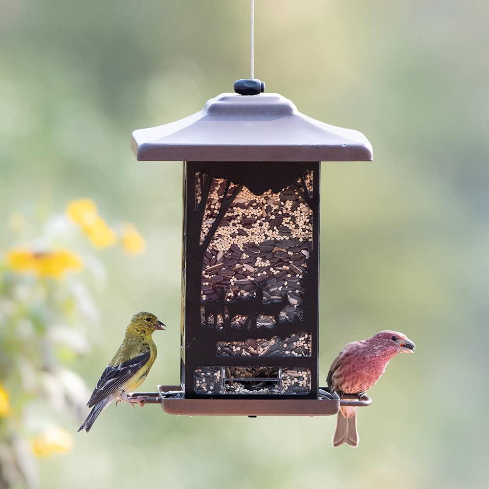 荒野のランタン野鳥の餌箱