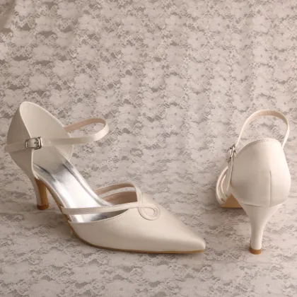 Mother of The Bride Cream Shoes Wedding