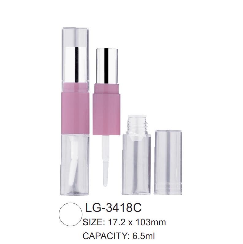 Bộ đôi trống Son môi/Lip Gloss Container LG-3418C