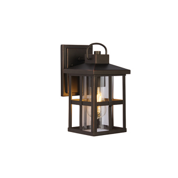 Exterior Lantern Steel Wall Sconce Lantern Style Steel Outdoor Lamp Wall Sconce Supplier