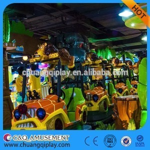 Jungle Safari, popular theme rides in FEC, popular theme rides for indoor park, shooting game, shooting animal