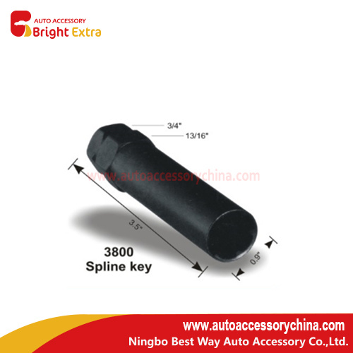 Wheel Lock Key Spline Key