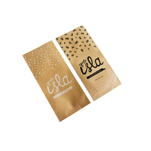 Custom Printing Food-Grade Material Heat-Sealed Coffee Bag With Resealable Zipper