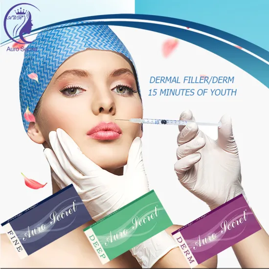 Cross Linked hyaluronic acid lip fillers Injection