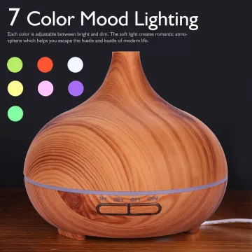 400ml Auto Off Safety Swtich Wood Diffuser Fragrance