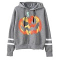 Frauen Halloween Hoodies Langarm lustiger Kürbis