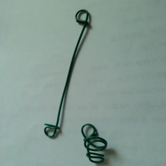 Galvanized Or PVC Coated Double Loops Wire