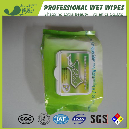 Production Line Hand Cleaning Economic Wet Wipes