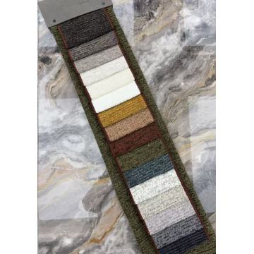 Tela de sofá de chenilla de pelo suave