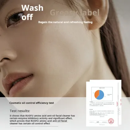 RUOFU Private Label Anti-Oil Deep Cleansing Facial Cleanser