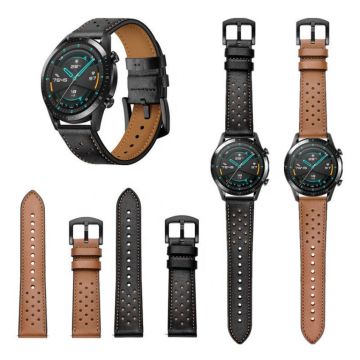 Top Leather Watch Bands with Quick Release for Huawei Watch - 20mm/22mm Vintage Straps