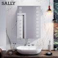 Bathroom Furniture Wall Hung Storage LED Mirror Cabinet