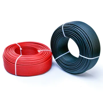 Wholesale 6 Sq mm DC Solar PV Cable 1500V XLPE Jacket for Solar Panel Systems