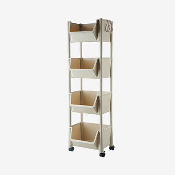 4-Layer Stackable Storage Baskets