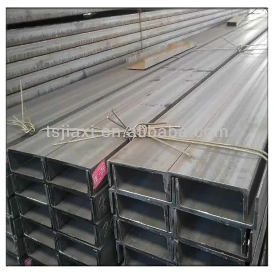 PRIME HOT ROLLED STEEL CHANNELS