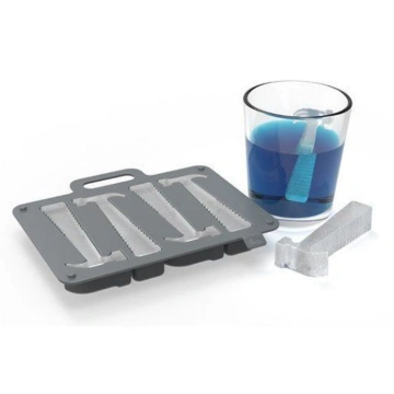 China 24 Cavity Silicone Ice Cube Tray with cover Manufacturer and Supplier
