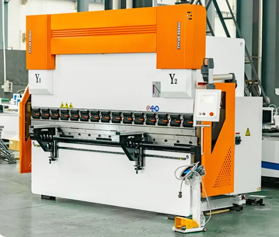 WC67Y-125T/3200 hydraulic press brake machine