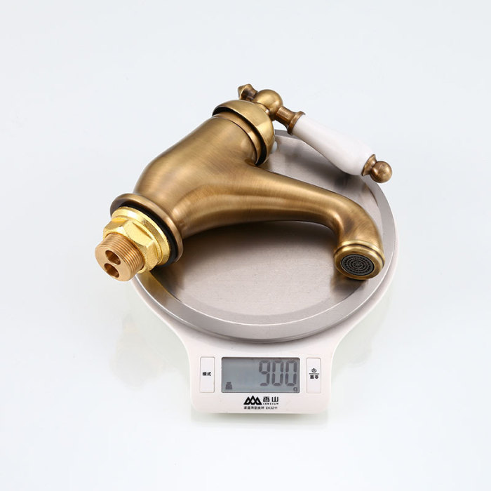 Elegant Electroplated Basin Faucet 35mm