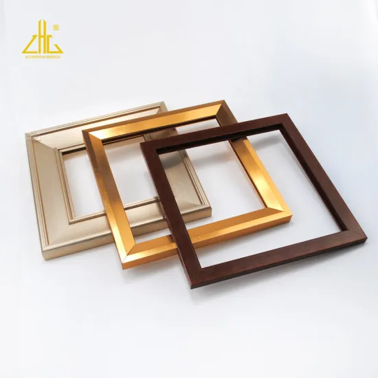 China Factory Wholesale GB 6000 Series Aluminum Picture Frame with Anodized Powder Coating Surface Treatment