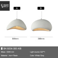 Indoor Modern Wabi-sabi Pendant Lamp Chandelier In White