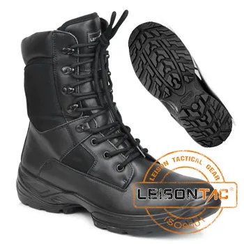 Tactical Boots of waterproof nylon and cowhide leather