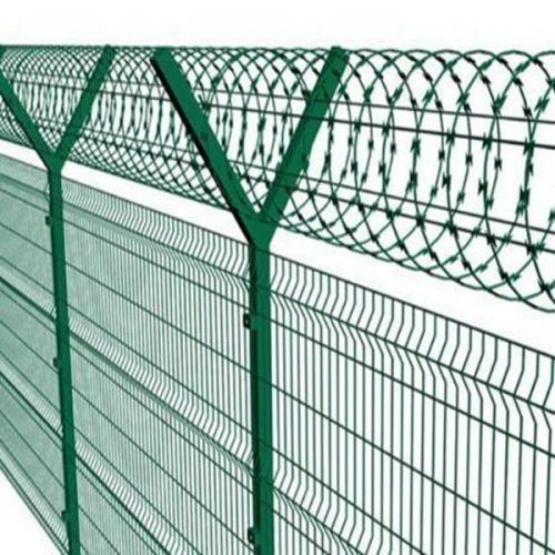 PVC Coated Galvanized 3D Welded Wire Mesh Fence