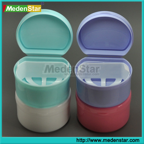 Dental Supply Denture Cleaning Box / Denture Box Dmb06, High Quality