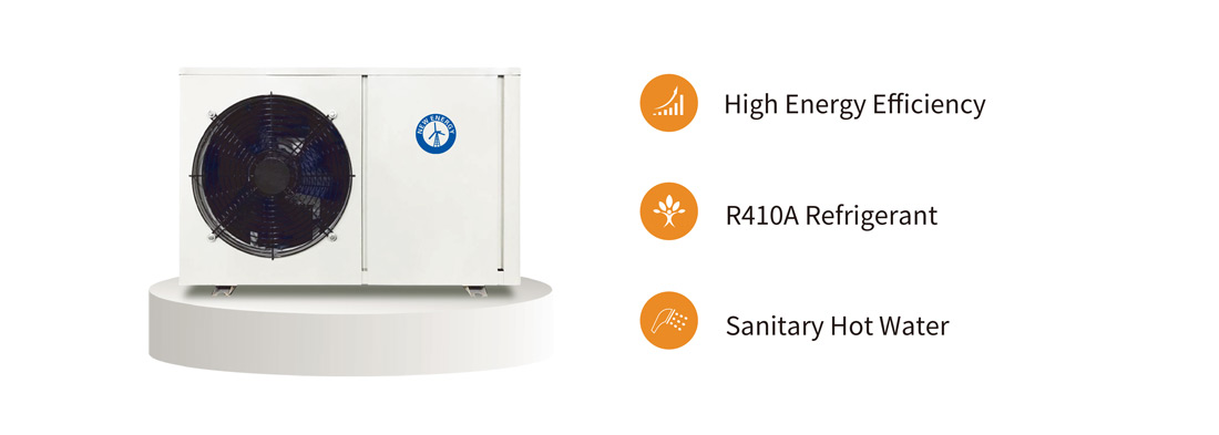 NEW ENERGY Split Hot Water Heat Pump