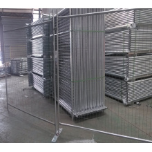 6x10ft SquareTube Galvanized Canada Fence temporaneo