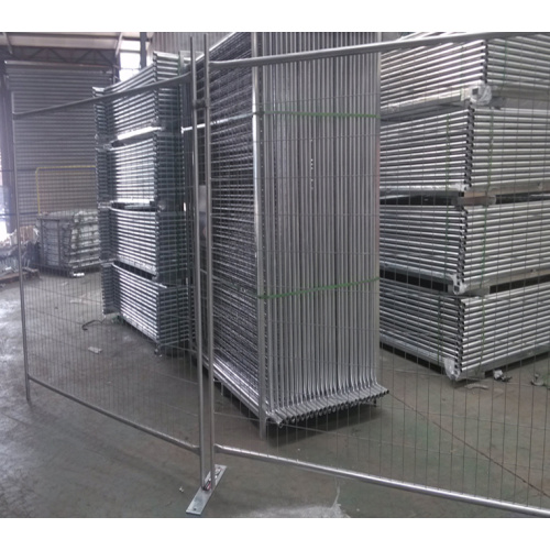 6x10ft SquareTube Galvanized Canada Fence temporaneo
