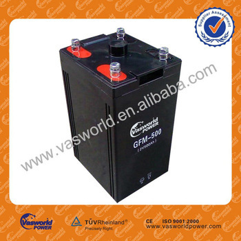 super power 2V500AH battery for communication system