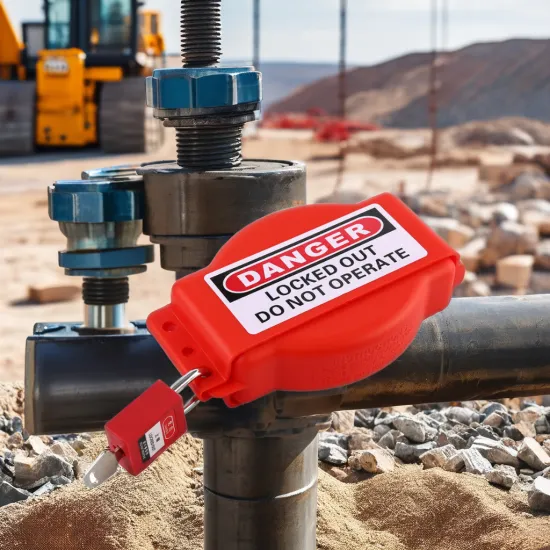 CE Certified Boyue Safety Adjustable Plastic Gate Valve Lockouts: Enhancing Industrial Valve Security