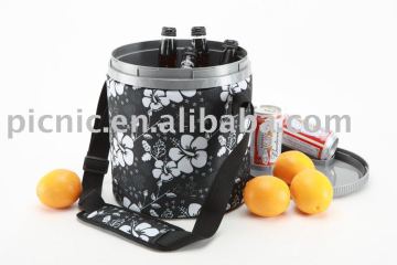 Picnic cooler basket & seat