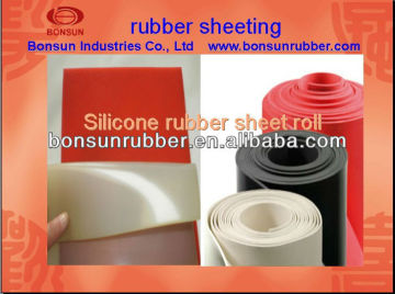 High Temperature Resistant Silicone rubber sheet roll