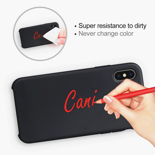Eco-Friendly Liquid Silicone Phone Case for iPhone X Cover