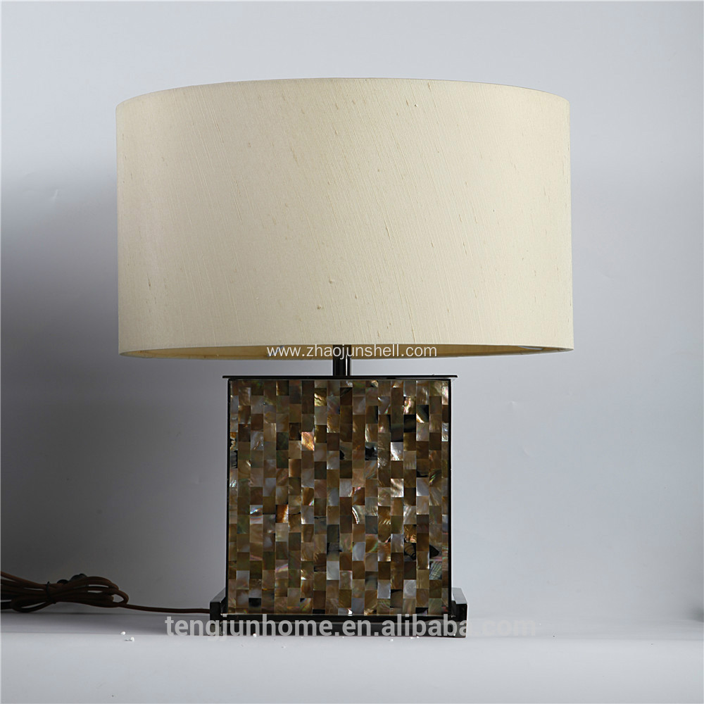 Canosa ECO-Friendly penguin shell table lamps with metal pedestal