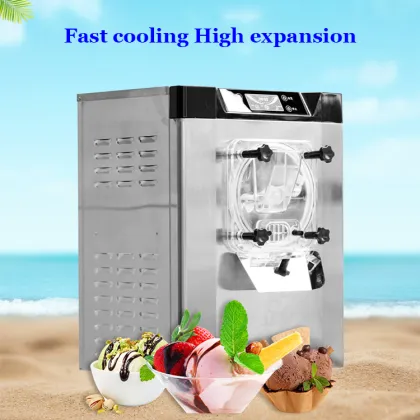 Desktop Small Italian Turkish Hard Ice Cream Machine for Haagen Dazs Spherical Ice Cream Balls