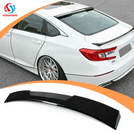 Factory Direct Primer TYPE-R Rear Trunk Lid Spoiler Plastic for Honda Accord 2018-2022