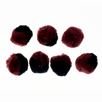 Brown Acrylic Pompom for science lessons