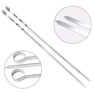 Stainless Steel BBQ Skewers and Accessories for Cyprus Grill Kabab