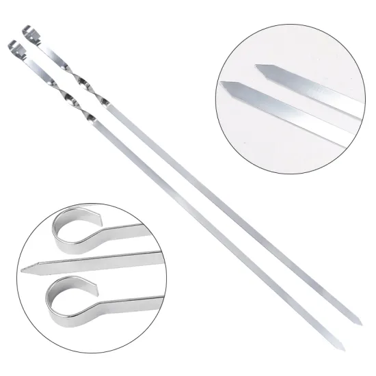 Stainless Steel BBQ Skewers and Accessories for Cyprus Grill Kabab