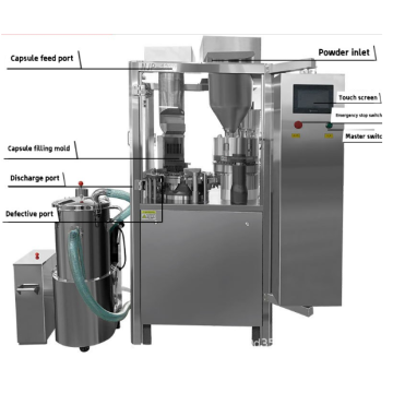 1200 Máquina de encher de cápsula automática