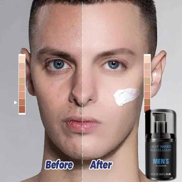 1 Pc 50g Men's Nourishing Lazy Concealer BB Cream Revitalising For Men Up Artifact Makeup Tone Cream Foundation Handsome F3V6