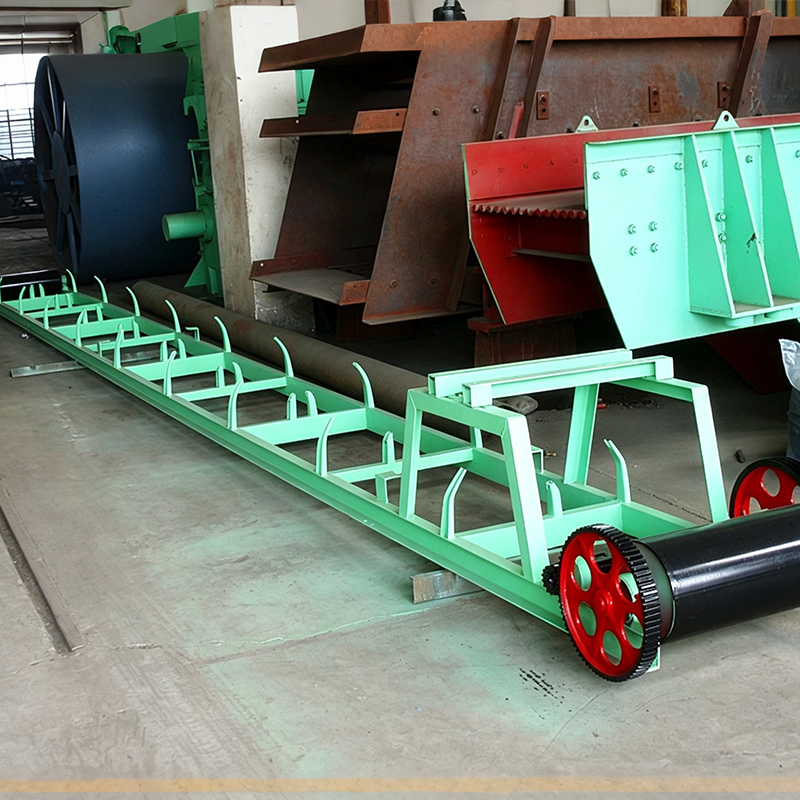 Heavy duty metallurgical belt conveyor