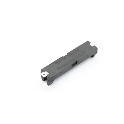 180 Degree Black Nylon Single AAA Battery Holder