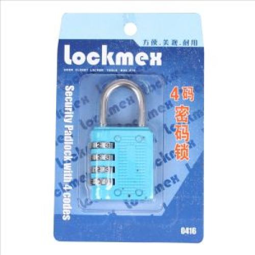 Anti-rust 4 digit coded lock